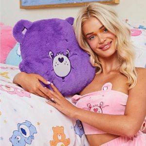 1pc. Care Bears Love Heart Shaped Bear Plush Pillow
